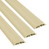 D-Line 6ft Floor Cord Covers 3-Pack (18ft Total Coverage), Cable Protector Case Pack, CC-3/3PK, Protect Cords and Prevent Trip Hazards, Beige (Pack of 3) view 1