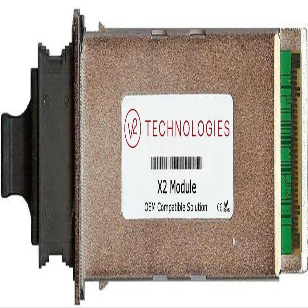 10GBase-ZR X2 SMF Module Compatible with Cisco, Equivalent to X2-10GB-ZR, V2 Technologies Networking Transceivers
