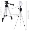 6 Inch Dimmable LED Video Light Camera Lamp Kit with Tripod Mobile Phone Holder USB Port view 2