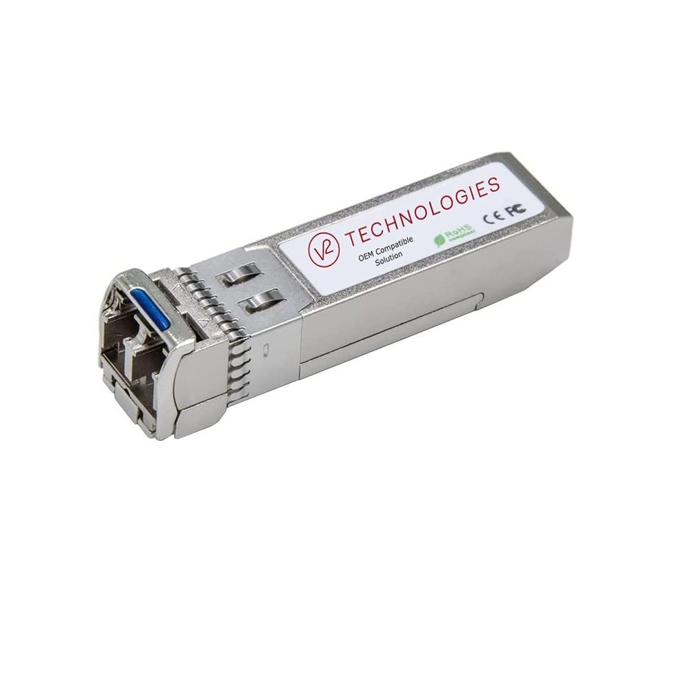 10GBASE-DWDM SFP+ Compatible with Cyan, 80KM DDM SMF, Equivalent to 280-0240-00, SFP to RJ45, V2 Technologies Networking Transceivers