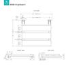 PULSE ShowerSpas 4008-SSP ErgoSeat II Stainless Steel Polished view 3