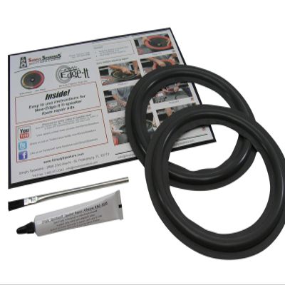 8" Foam Speaker Repair Kit, OD: 7.6875", Roll OD: 7", Cone: 5.9375", ID: 5.3125", FSK-880 (Pair)