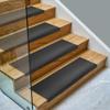 Ottomanson Bullnose Stair Treads Outdoor Dots Heavy-Duty Non-Slip Stair Mats Best Grip on Concrete, Brick & Textured Step Fastening Required for Wooden & RV Steps, Pack of 5 view 1