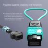 Karono MPO/MTP Loopback Adapter Tester 12-Fbier OM3 50/125 Type-B Female view 4