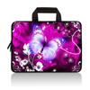 11" 11.6" 12" 12.1" 12.5" inch Laptop Carrying Bag Case Notebook Ultrabook Bag Tablet Cover Neoprene Fit Samsung Google Acer HP DELL Lenovo Asus (11 11.6 12.1 12.2 inch, Purple Butterfly) view 1