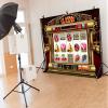 15x10ft Vinyl Gaming Slot Machines Backdrop Luck Play Game Casino Gamble Game Hall Background Adult Photo Portrait Theme Party Decoration Backdrop LYLS1189 for Party Decoration Birthday YouTube Videos view 4