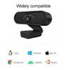 ARCH HD 1080P Webcam Web with Microphone Desktop Computer Camera for Video Net Class Teaching,Home Class Special Video Live Broadcast Equipment view 3
