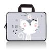 11" 11.6" 12" 12.1" 12.5" inch Laptop Carrying Bag Chromebook Case Notebook Ultrabook Bag Tablet Cover Neoprene Fit Samsung Google Acer HP DELL Lenovo Asus (11 11.6 12.1 12.2 inch, Cat & Bird) view 1
