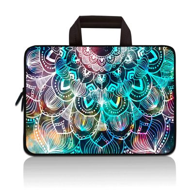 11 11.6 12 12.1 12.5 inch Laptop Carrying Bag Chromebook Case Notebook Ultrabook Bag Tablet Cover Neoprene Sleeve Fit Apple MacBook Air Samsung Acer HP DELL Lenovo Asus (Mandala Arts)