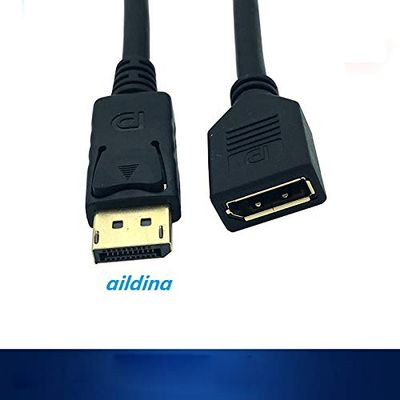 Davitu Terminals - DP Public to Mother Special Extension Line Displayport High-definition Transfer Display Connection Line Short Line 0.3 M - (Color: WW-013)