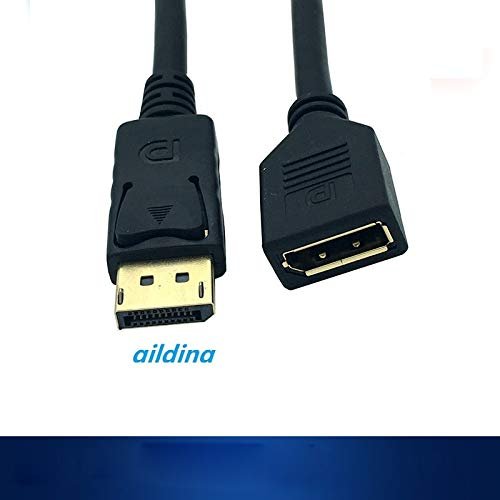 Davitu Terminals - DP Public to Mother Special Extension Line Displayport High-definition Transfer Display Connection Line Short Line 0.3 M - (Color: WW-013)