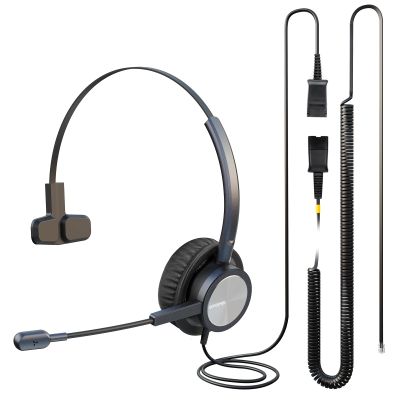 EMAIKER Cisco Landline Phone Headset One Ear Office Wired Telephone Headset with RJ9 Jack Works for Cisco CP-7841 7931G 7940 7941G 7942G 7945G 7960 7961G 7962G 7965G 7970 8841 8851 8961 etc