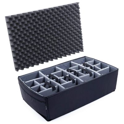 Grey CVPKG Padded dividers for The Pelican iM2950 case. (with lid Foam)