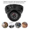 T angxi Simulated Surveillance Cameras, Red LED Light Dummy Fake Security Monitor CCTV Dome Camera Indoor and Outdoor Use Dummy Camera for Homes & Business view 3