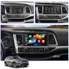 RoverOne Car Stereo Radio for Toyota Highlander 2015 2016 2017 2018 CarPlay Android Auto DSP Multimedia Player GPS Navigation Touch Screen Bluetooth WiFi view 3