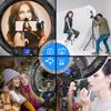 Yesker Ring Light 18" Wireless Remote LCD Screen with Tripod Stand 65W LED Ringlight Bi-Color 3200-5500K CRI95 for Portrait Live Stream Photography Tiktok Video Zoom Meeting Online Teaching view 4