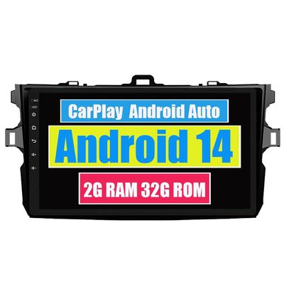 RoverOne Car Stereo Radio for Toyota Corolla 2007 2008 2009 2010 2011 2012 Android Multimedia Player GPS Navigation Touch Screen Bluetooth WiFi CarPlay Android Auto