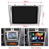 RoverOne Car Stereo Radio for Toyota Avensis 2009 2010 2011 2012 2013 with CarPlay Android Auto Multimedia Player GPS Navigation Touch Screen Bluetooth WiFi view 3