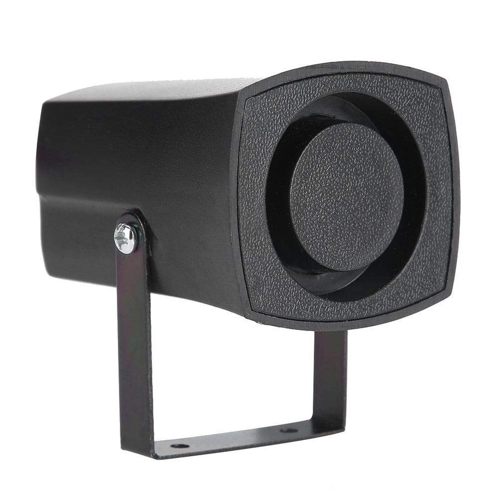 Akozon Car Horn 12V 10-120dB Reversing Backup Sound 6 Tone Buzzer Horn Alarm Siren Speaker