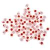 Davitu Terminals - Fashion100 Pcs Data Phone Wire Butt Splice 3 Ports UR Connectors Red Clear - (Color: Red) view 1