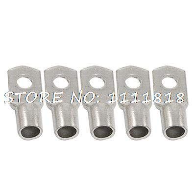 Davitu Terminals - 5 Pcs 50mm2 Wire Size Connecting Nose Copper Cable Lugs