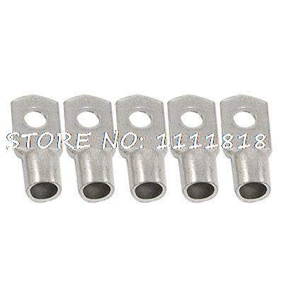 Davitu Terminals - 5 Pcs 50mm2 Wire Size Connecting Nose Copper Cable Lugs