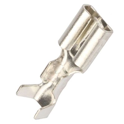 Davitu Terminals - 100pcs 3.8 series insulated terminal thickness 0.3 male insert Sliver color connectors car terminals 0.2-0.75mm2