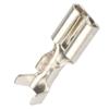 Davitu Terminals - 100pcs 3.8 series insulated terminal thickness 0.3 male insert Sliver color connectors car terminals 0.2-0.75mm2 view 1