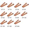 Davitu Terminals - Copper Connecting Pipe, Cable Intermediate Connector, Copper Connecting Pipe Joint, Docking Wire Connector - (Color: GT-25mm) view 2