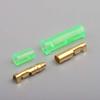 Davitu Terminals - 500sets 4.0mm Bullet male and female docking terminals can be plugged out of wires to connector rapid wiring terminals - (Color: 100sets) view 1