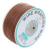 Davitu Terminals - Hot Brown PVC Coated Tin Plated Copper Cable Wrapping Wire 305M 30AWG Cable Reel - (Color: Brown) view 2