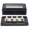 Davitu Terminals - JFBL Hot DC 48V 300A 4 Terminal Studs Busbar Power Distribution Block for Car Boat (Black) - (Color: Black) view 2