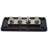 Davitu Terminals - JFBL Hot DC 48V 300A 4 Terminal Studs Busbar Power Distribution Block for Car Boat (Black) - (Color: Black) view 3