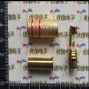 Davitu Terminals - gold plated plum blossom audio and video plug view 3