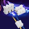 Davitu Terminals - 10pcs Block Safe 220V 2 Way Self Locking White Quick Splice Clamp 10A Press Type Wire Terminals Durable Lighting Connection view 4