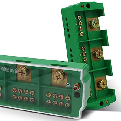 Davitu Terminals - FJ6 3-phase 3 in 12 out Wire Connection Terminal Distributor Junction Box Distribution Box
