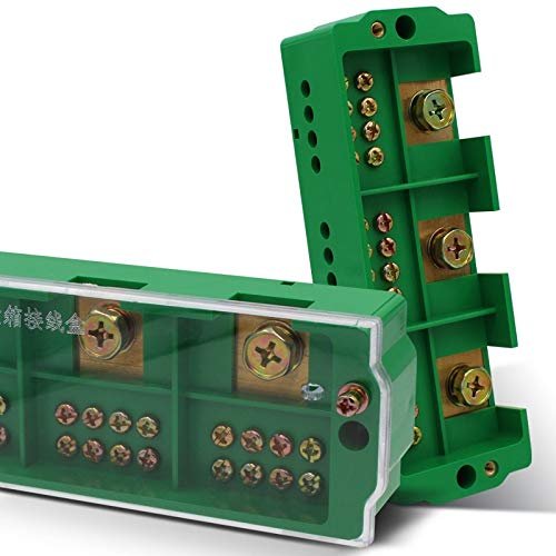 Davitu Terminals - FJ6 3-phase 3 in 12 out Wire Connection Terminal Distributor Junction Box Distribution Box