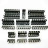 Davitu Terminals - Plug in PCB terminal spacing 5.08mm-2p3p4p5p6p7p8p9p10p12p16p looper socket black blue green orange - (Color: black, Pins: 6P 2sets) view 2