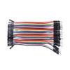 Davitu Terminals - 40Pcs Cables M-F/M-M/F-F Jumper Breadboard Wire Colorful GPIO Ribbon for DIY Kit - (Color: 10cm - B) view 1