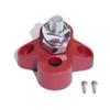 Davitu Terminals - DC 48V Busbar Power Terminal Block Heavy Duty M8 Positive Power Distribution Stud for Truck RV Ship Boats - (Color: Black) view 2