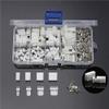 Davitu Terminals - 150Pcs 2/3/4/5Pin JST-XH 2.54mm Male/Female Wire White Housing Connectors Set Jumper Pin Bare Terminals Kit view 1