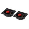 Davitu Terminals - 2pcs 2-Way Speaker Box Terminal Binding Post Square Screw Cup Connector Black Speaker Box Terminal Binding Posts - (Color: Black) view 3