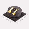 Davitu Terminals - 2pcs 2-Way Speaker Box Terminal Binding Post Square Screw Cup Connector Black Speaker Box Terminal Binding Posts - (Color: Black) view 4