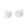 Davitu Terminals - 10pcs 9-pin Outlet Electronic Tube Ceramic Sockets Gold Plated Tube Holder Audio Accessories G8TB view 1