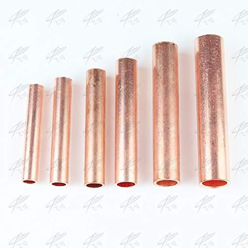 Davitu Terminals - 5Pcs GT-10 GT-16 GT-25 GT-35 GT-50 GT-70 GT-95 GT-120 MM2 Wire Electrical Copper Connecting Terminal Cable Lug - (Pins: GT-50)
