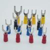 Davitu Terminals - 10PCS SV1.25/2/3.5-3.2/4/5/6 Cable Wire Connector Furcate Crimp Terminals - (Color: SV1.25-4) view 1