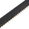 Davitu Terminals - KSOL 10X 40 pole Female Pin female connector pin strip header 2.54mm jack single-breasted Black view 3