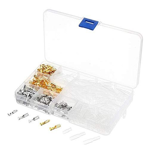 Davitu Terminals - High 100 Pairs 3.9mm Motorcycle Brass Bullet Male Female Wire Connector With Covers LG66 - (Color: Yellow)