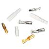 Davitu Terminals - High 100 Pairs 3.9mm Motorcycle Brass Bullet Male Female Wire Connector With Covers LG66 - (Color: Yellow) view 2