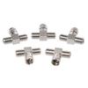 Davitu Terminals - 5PCS 3 Way F Type Splitte TV Virgin Cable Sky Satellite Freeview qiang view 1